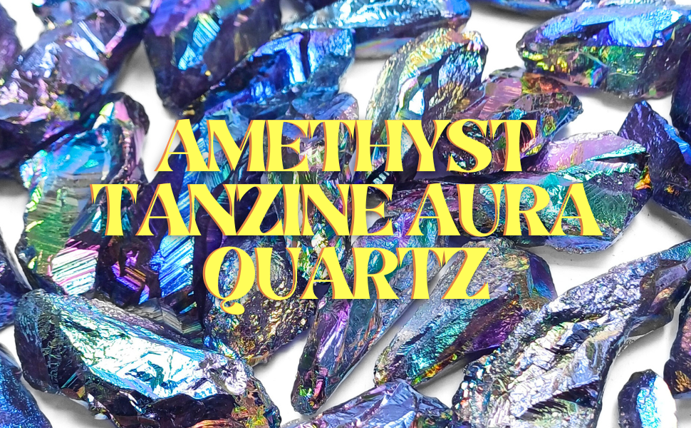 Amethyst Tanzine Aura Quartz