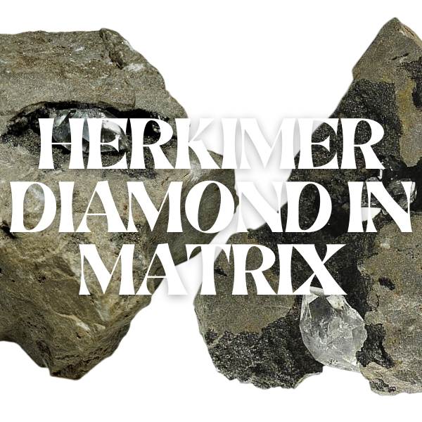 Herkimer Diamond in Matrix