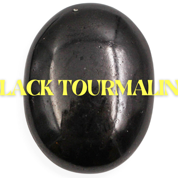 Piedra de Palma de Turmalina Negra