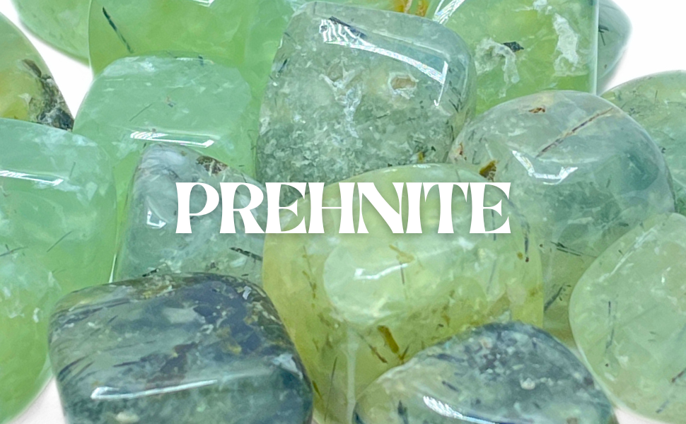 Prehnite Tumbled Stone