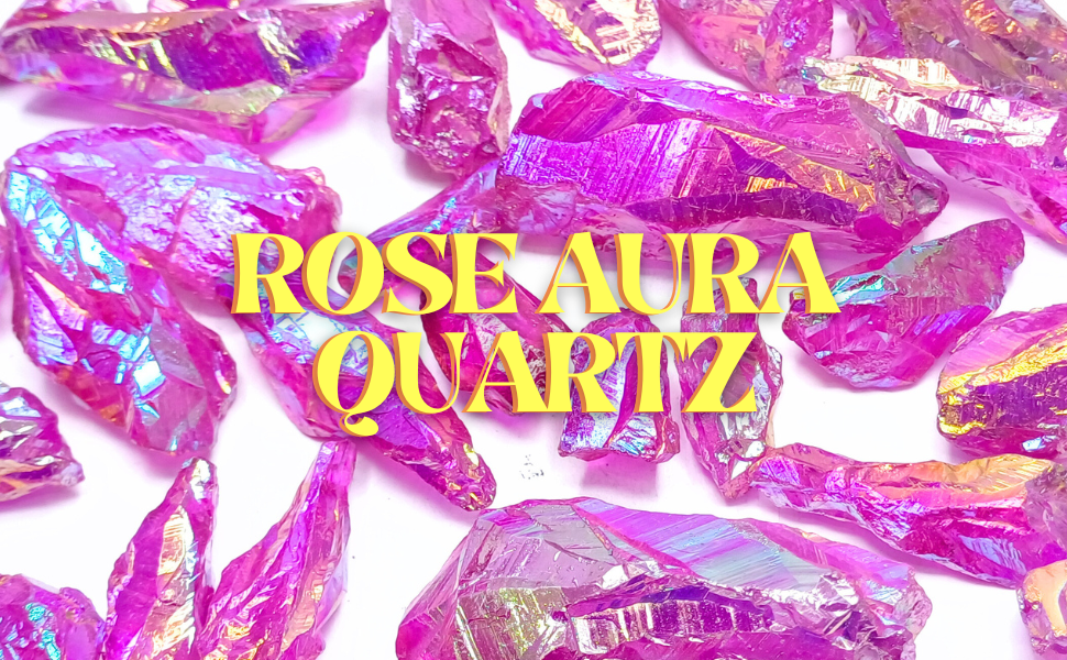 Rose Aura Quartz
