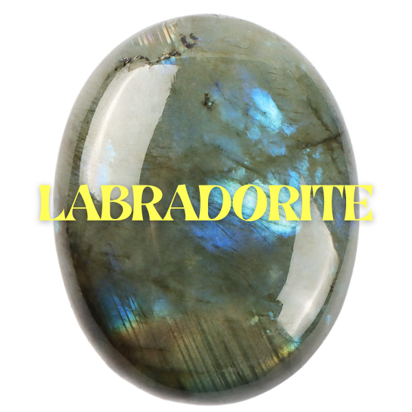 Labradorit-Handstein