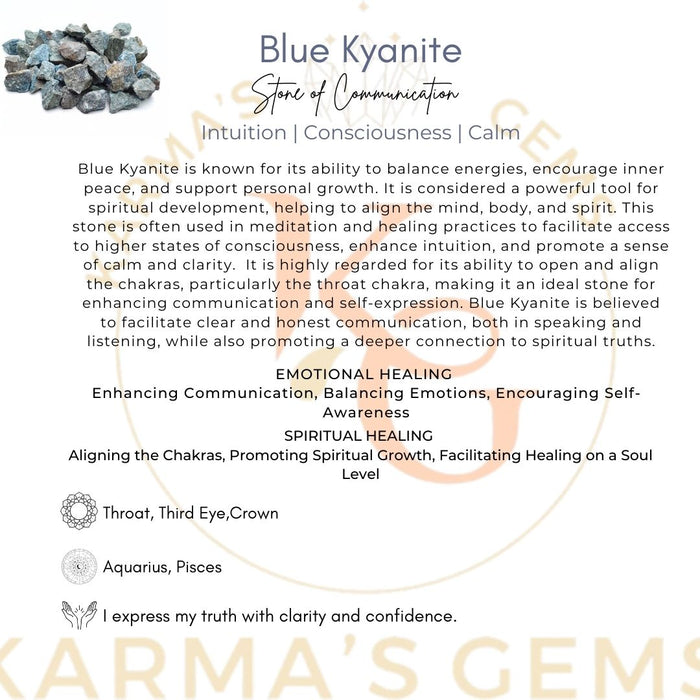 15 TO 25 MM BLUE KYANITE ROUGH STONE