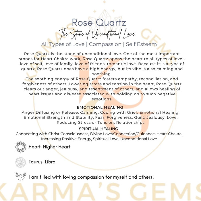 ROSE QUARTZ STONE CHIPS