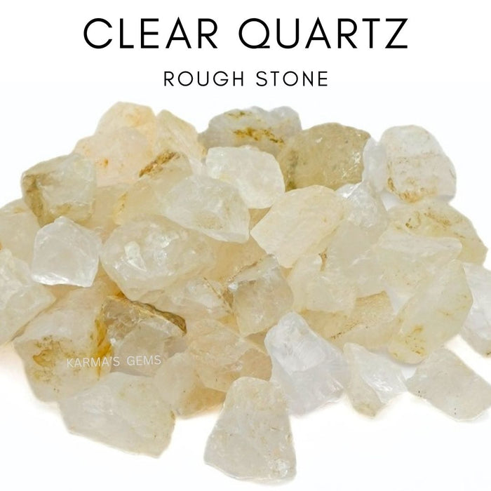 15 TO 25 MM CLEAR QUARTZ ROUGH STONE