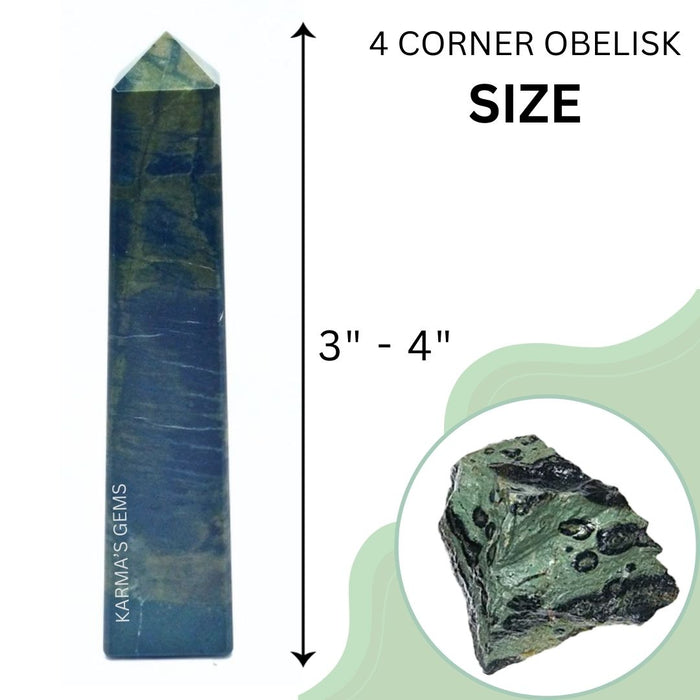 4 CORNER KAMBABA JASPER OBELISK