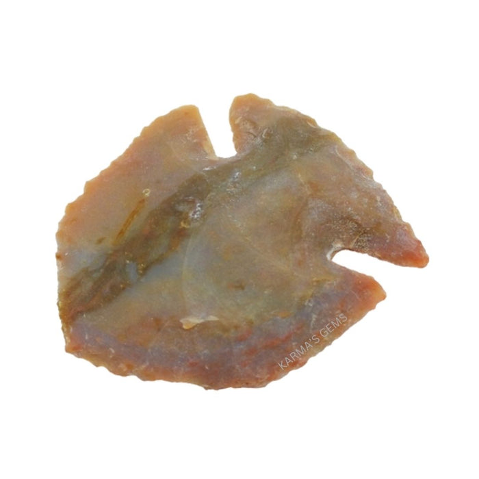 1" TO 1.5" FANCY JASPER SPEARHEAD ARROWHEAD