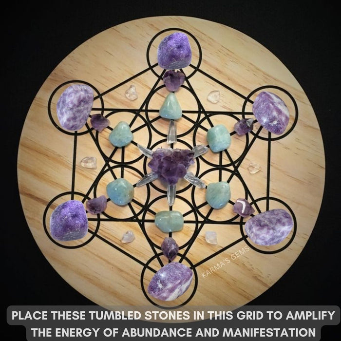 15 TO 25 MM LEPIDOLITE POLISH TUMBLED STONE