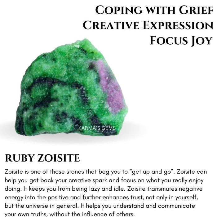 RUBY ZOISITE 20 TO 25 MM  ROUGH STONE