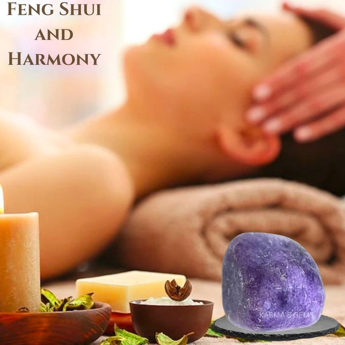 1 PIECE 15 TO 25 MM LEPIDOLITE POLISH TUMBLED STONE