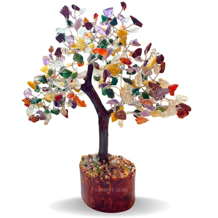 300 BEADS MULTI STONE CRYSTAL TREE