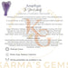 AMETHYST STONE CRYSTAL ANGEL Karmas Gems