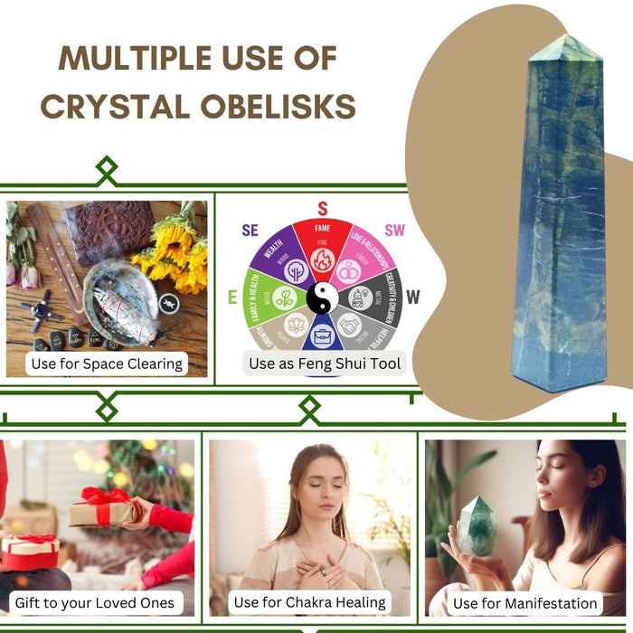 4 CORNER KAMBABA JASPER OBELISK