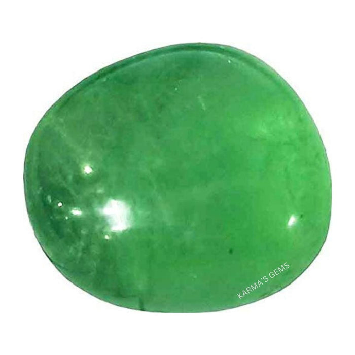 1 PIECE 15 TO 25 MM GREEN FLUORITE POLISH TUMBLED STONE