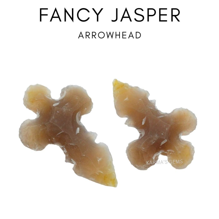 1" TO 1.5" FANCY JASPER SPEARHEAD ARROWHEAD