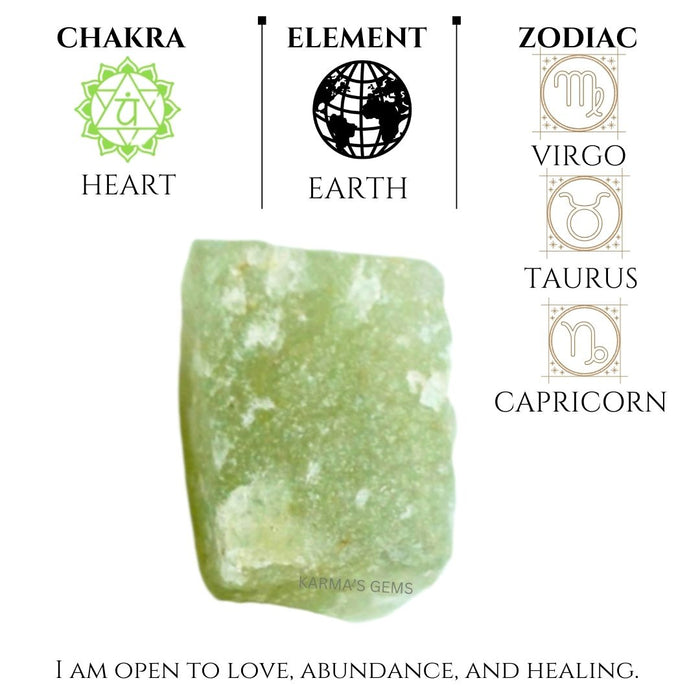 2 PCS 15 TO 25 MM GREEN AVENTURINE ROUGH STONE