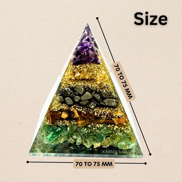 MIX ZIBU ORGONITE PYRAMID