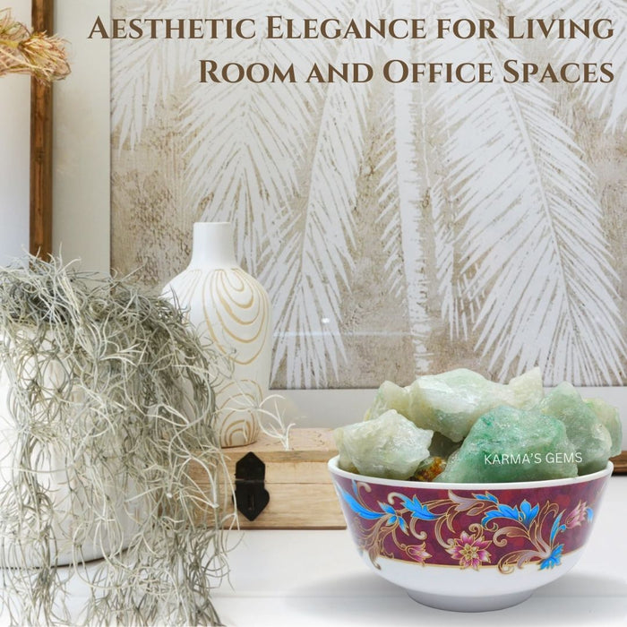 2 PCS 15 TO 25 MM GREEN AVENTURINE ROUGH STONE