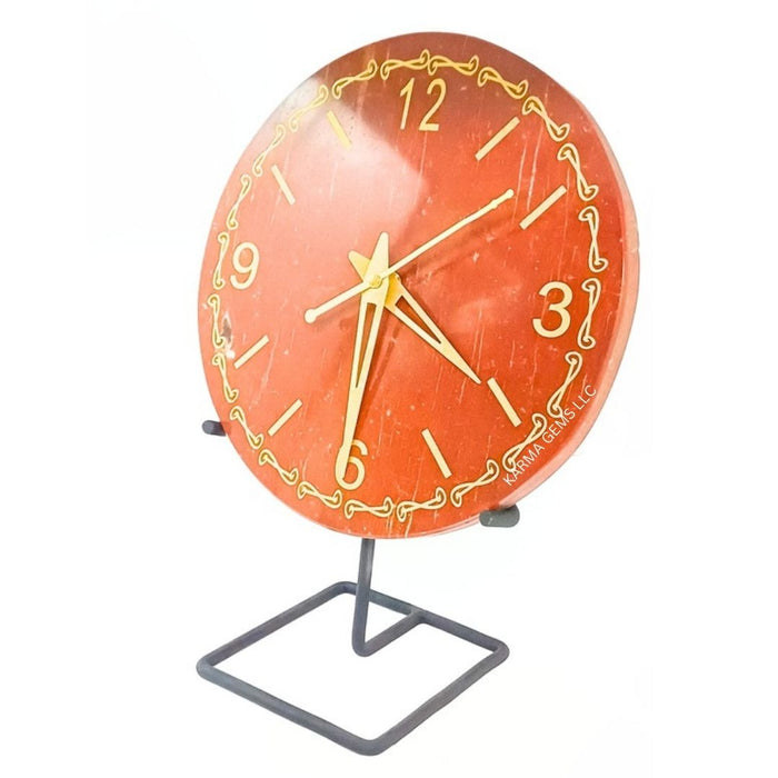 NATURAL RED JASPER  AGATE WATCH
