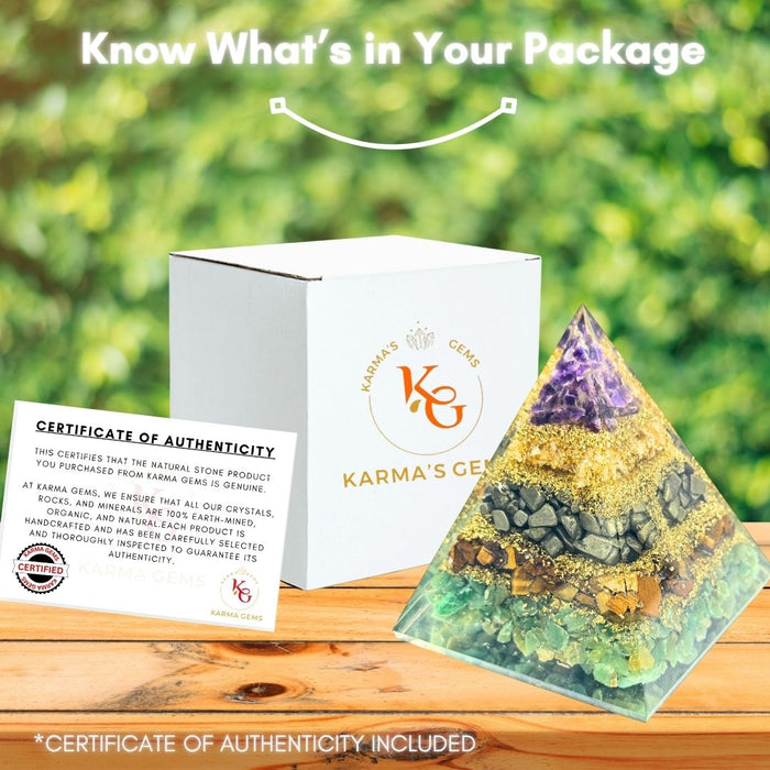 MIX ZIBU ORGONITE PYRAMID