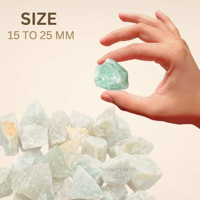15 TO 25 MM GREEN AVENTURINE ROUGH STONE