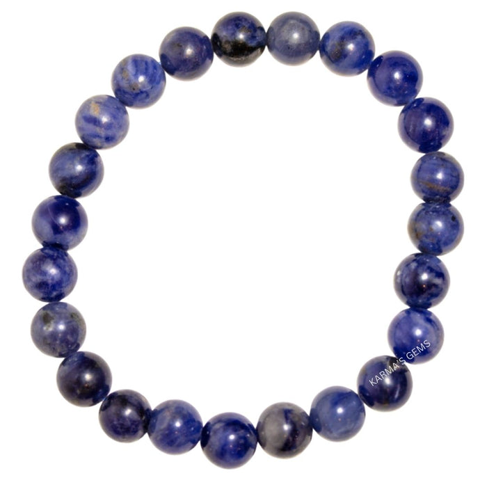 8 MM BEADS SODALITE BRACELET