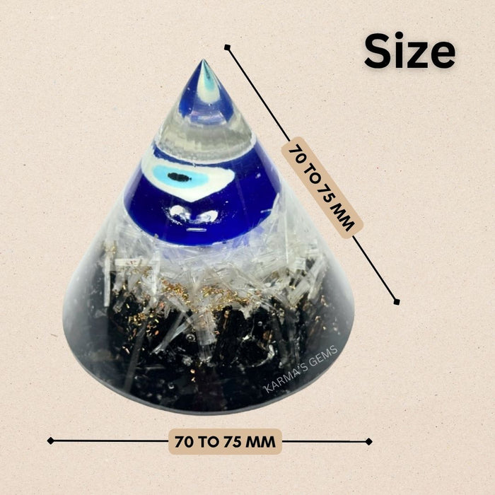 EVIL EYE ANTENA ORGONITE PYRAMID