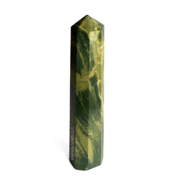 8 CORNER CROCODILE JASPER OBELISK