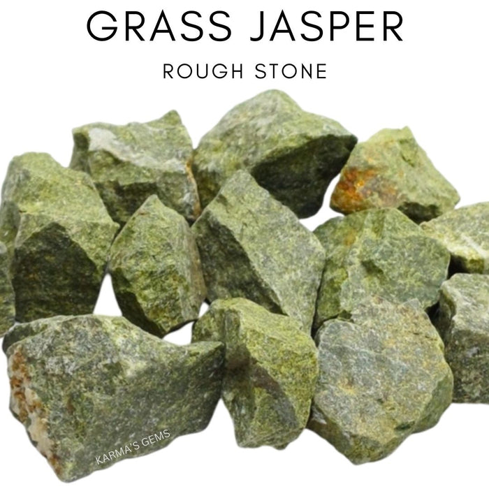15 TO 25 MM GRASS JASPER ROUGH STONE