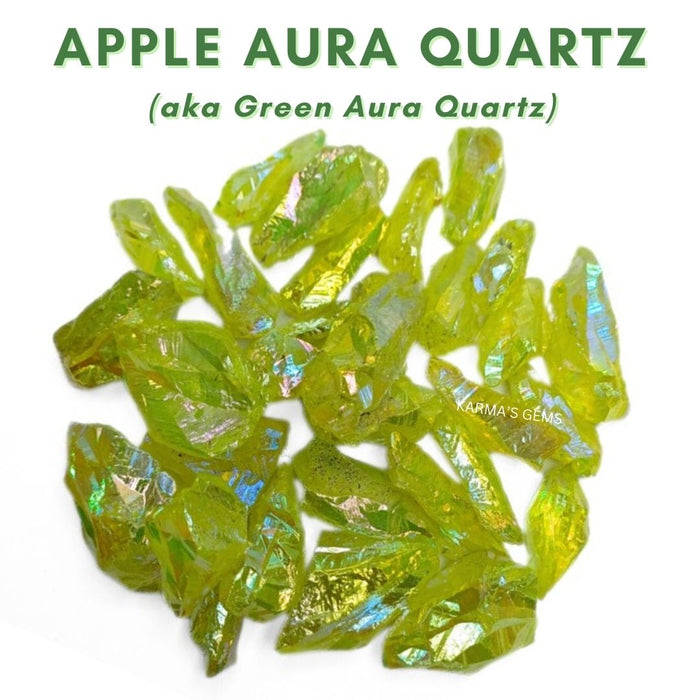 APPLE AURA QUARTZ RAW STONE