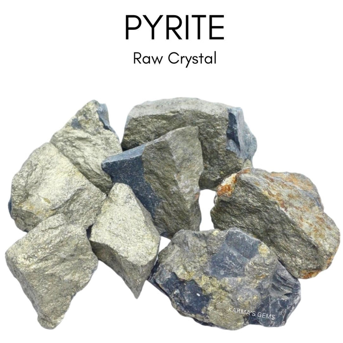 2 PCS 15 TO 25 MM PYRITE ROUGH STONE