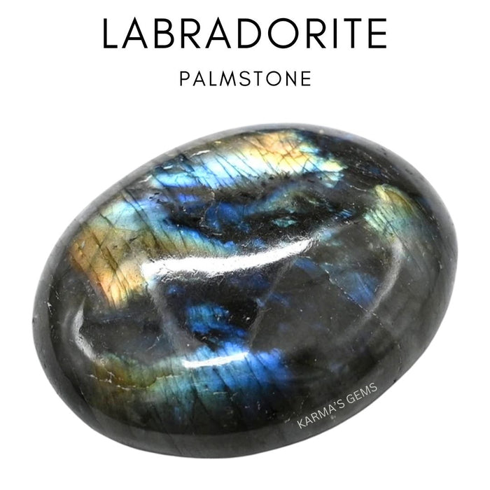 LABRADORITE PALMSTONE