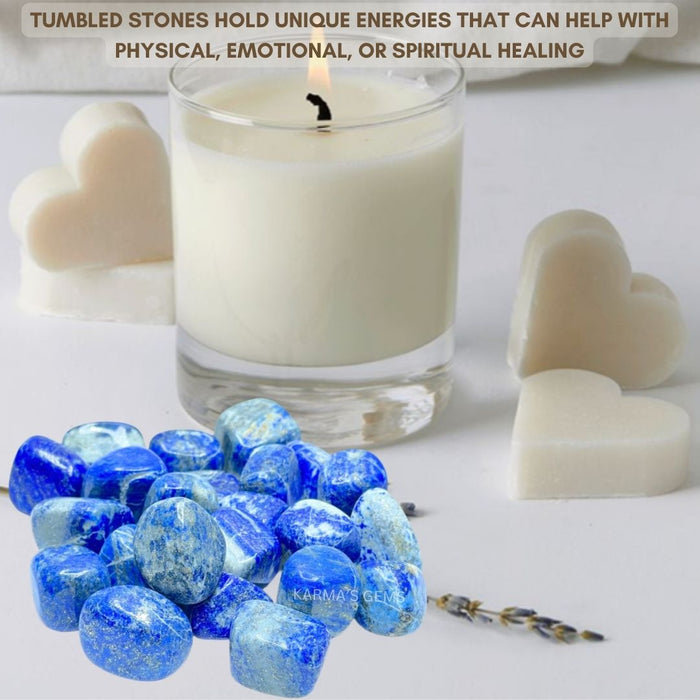 15 TO 25 MM LAPIS LAZULI POLISH TUMBLED STONE
