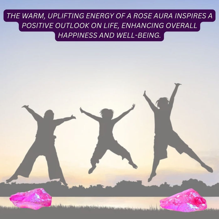 PINK AURA QUARTZ RAW STONE