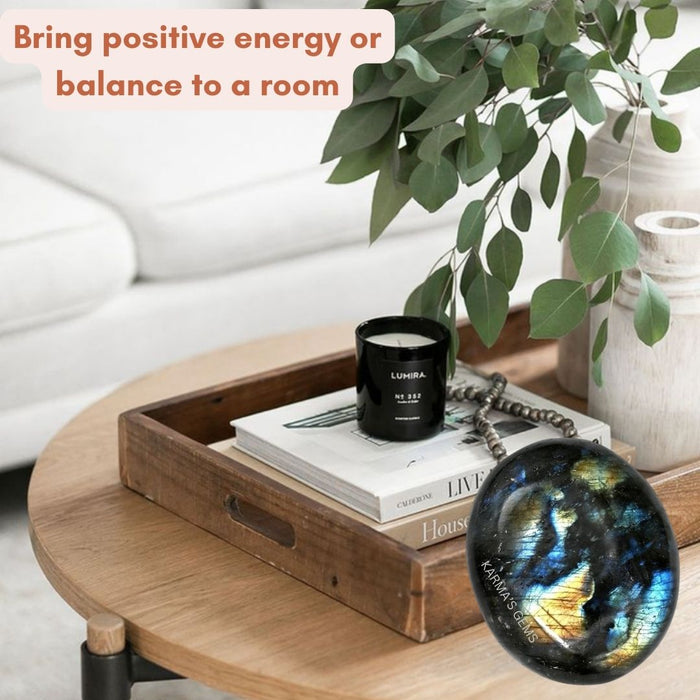 LABRADORITE PALMSTONE