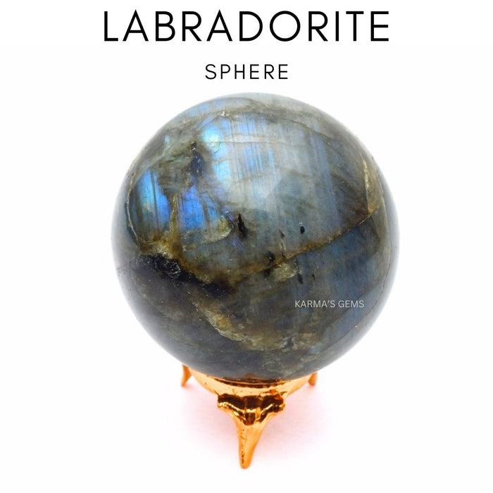 50 TO 55 MM LABRADORITE SPHERE