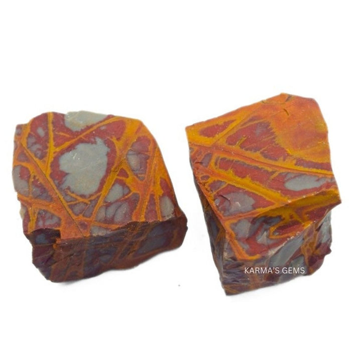 2 PCS 20 TO 25 MM NOREENA JASPER ROUGH STONE