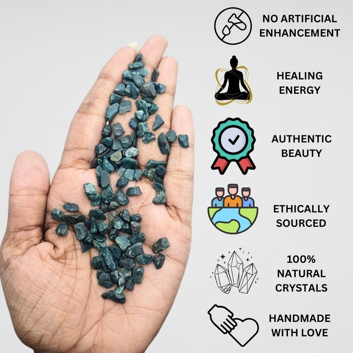 GREEN JADE STONE CHIPS