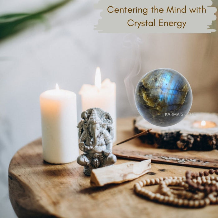 50 TO 55 MM LABRADORITE SPHERE