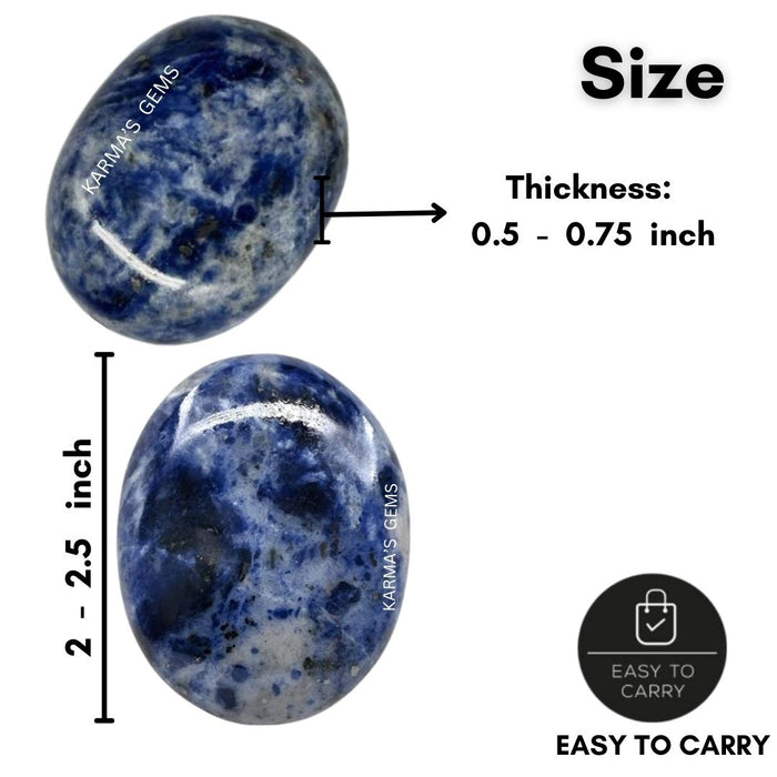 SODALITE PALMSTONE