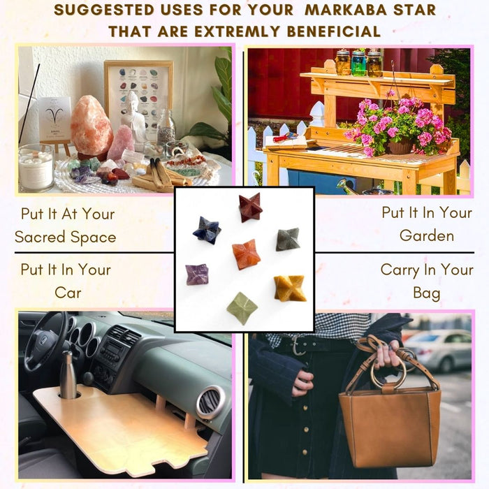 MARKABA SEVEN CHAKRA STAR SET