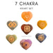 SEVEN CHAKRA HEART SET Karmas Gems