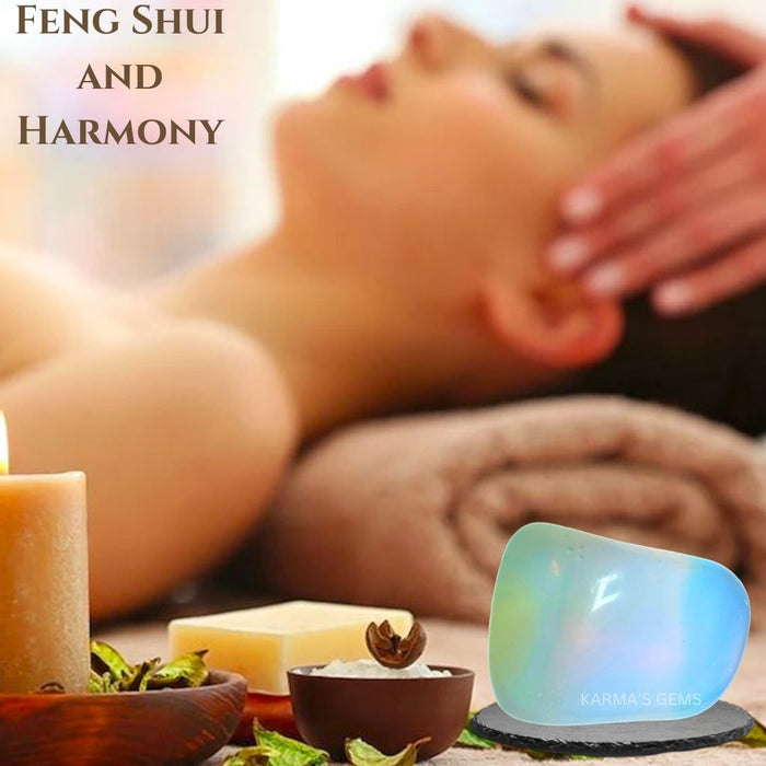 1 PIECE 15 TO 25 MM OPALITE POLISH TUMBLED STONE