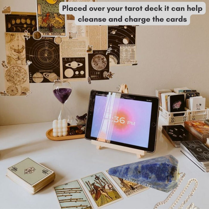 SODALITE STONE DOWSING PENDULUM