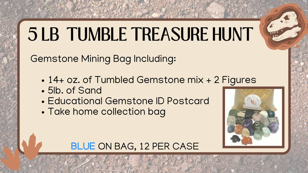 5 LB TUMBLE TREASURE HUNT