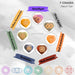 SEVEN CHAKRA HEART SET Karmas Gems