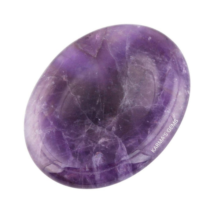 AMETHYST WORRY THUMB STONE