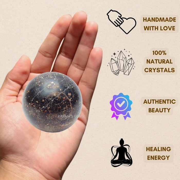50 TO 55 MM GARNET SPHERE