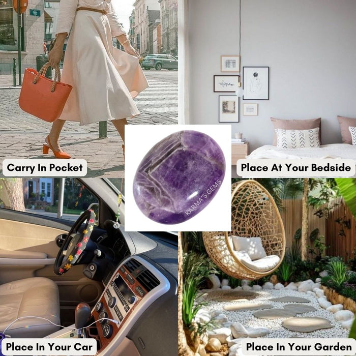 AMETHYST PALMSTONE