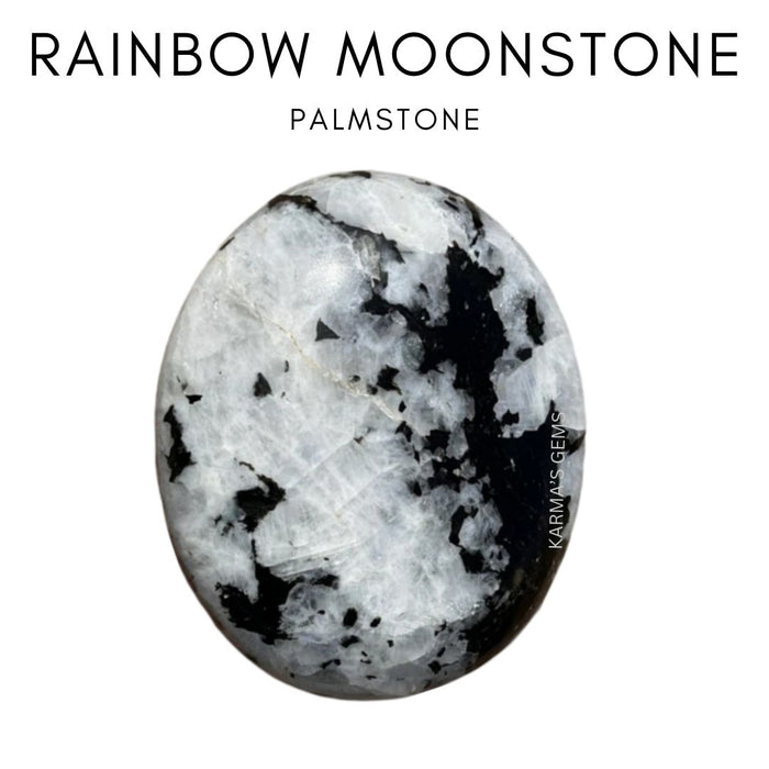 RAINBOW MOONSTONE PALMSTONE